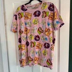 Neopets X Cakeworthy Fairies Toss Print Tee